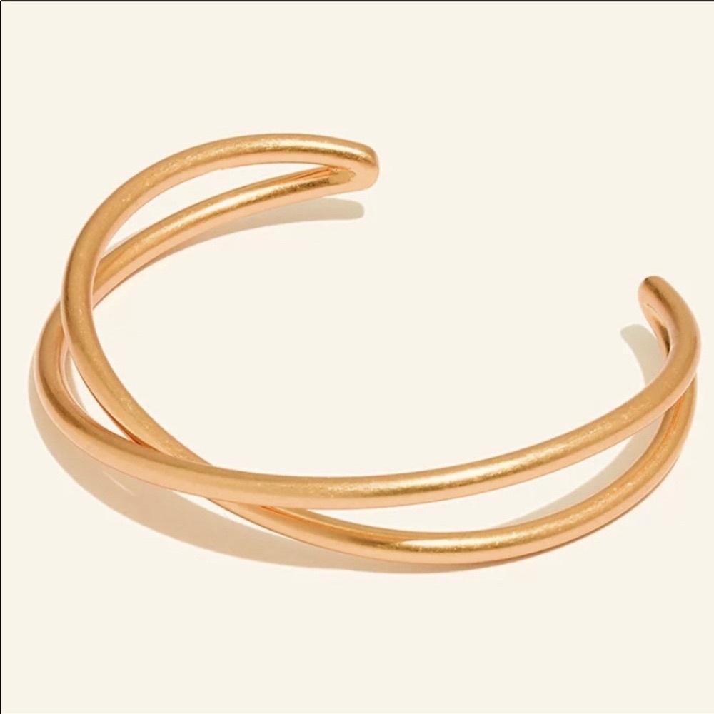 Madewell Crossover Cuff Bracelet NWT - Picture 1 of 4